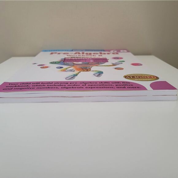 𝅺Kumon Math PreAlgebra & Algebra Workbooks Education Resource #0280 - Picture 7 of 13